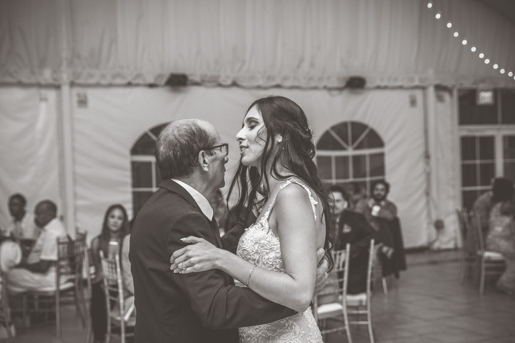 MD wedding photographer father daughter dance